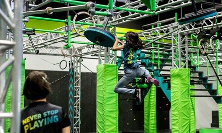 Open Gym Drop-In Session or Five-Pack of Sessions at Life Force Ninja (Up to 48% Off)