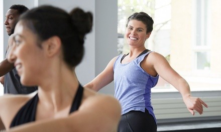 3, 5, or 10 All-Class Pass or Unlimited Fitness Classes for One Month at The Gym Tracy (Up to 63% Off)