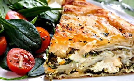 Greek Cuisine for Dinner at Tassos (54% Off). Two Options Available.