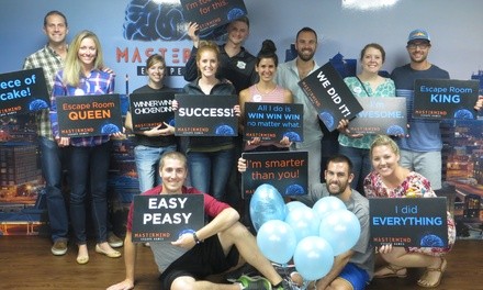 Escape Room for 4, 6, or 8, or Private Escape Room for Up to 10 at Mastermind Escape Games (Up to 28% Off)