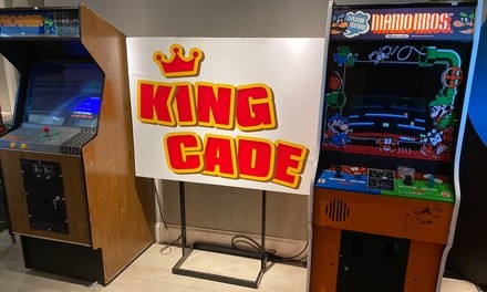 Admission for One, Two, or Four with Unlimited Arcade Play at King Cade  (Up to 62% Off)