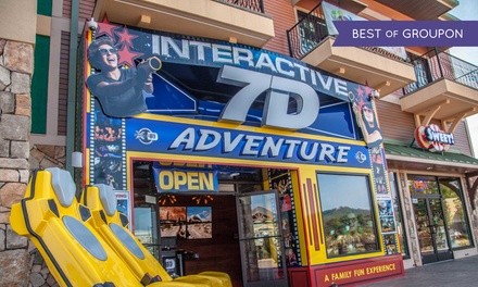 Two, Four, or Six Rides at 7D Dark Ride Adventure (Up to 57% Off)