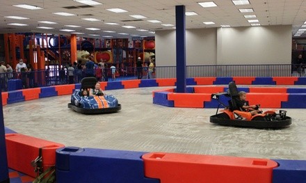 Go-Kart Ride or Laser Tag at Xtreme Jump Adventure Park - Temple (Up to 38% Off)