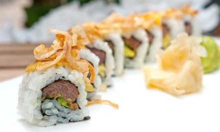 Japanese Food and Drink for Dine-In or Takeout at Kawa Sushi (Up to 50% Off). Two Options Available.