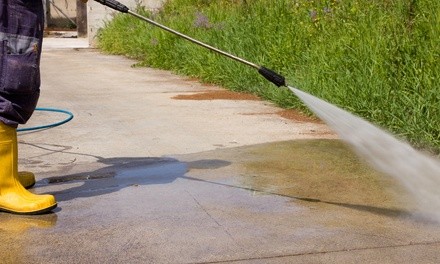 Pressure Wash from Quik 'N Tidy (Up to 28% Off). Three Options Available. 