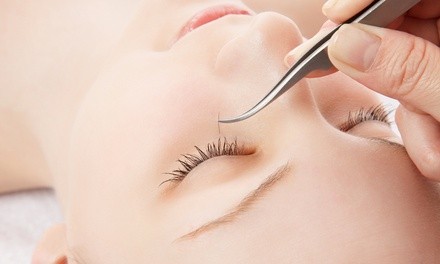 Full Set of Eyelash Extensions or Fill at Meraki Esthetix (Up to 48% Off). Five Options Available.