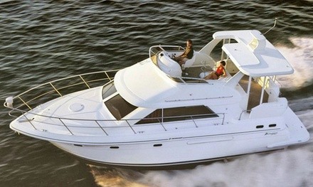 Three-, Four-, Five-, or Six-Hour Yacht Charter for Up to 15 People at Travis Yacht Charter (Up to 25% Off)