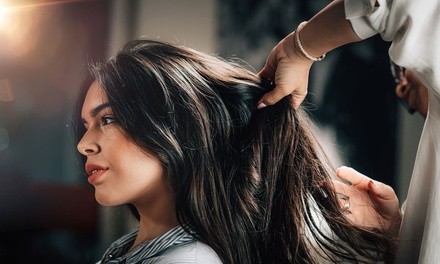 One Olaplex or Gloss Treatment, Blowout, or/and Haircut for Any Lenght at Bloom Hair Studio (Up to 63% Off)