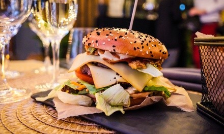 Casual Food and Drink at The Grill at The Legacy (Up to 44% Off). Two Options Available.