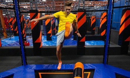 90-Minute Jump Passes for One, or Silver Party for Up to 10 at Sky Zone - Laveen (Up to 34% Off)