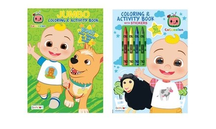 Cocomelon 2-pack Coloring and Activity Kit