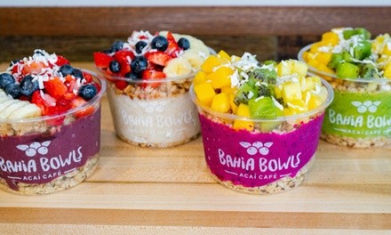 Bowls, Smoothies, and More for Takeout and Dine-In at Bahia Bowls-Estero (Up to 30% Off). Two Options Available.