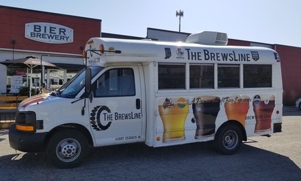 $149 for Brewery Bus Tour for the first Six Guests from The BrewsLine ($265 Value)