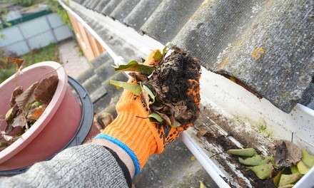 Gutter Cleaning for Up to 2500 or 4000 Sq. Ft. from Perfect Wash Services (Up to 47% Off)