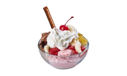Ice Cream, Sundae, and More for Takeout or Dine-In If Available at Bruster's Real Ice Cream (Up to 41% Off)