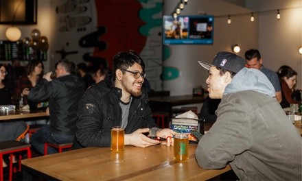 Pub Package for Two or Four at Flatstick Pub (Up to 20% Off).