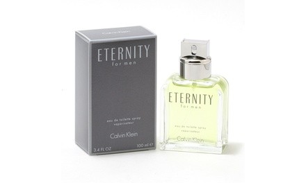 Eternity Men By Calvin Klein  EDT Spray 3.4 Oz
