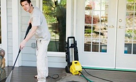 Exterior Pressure Washing from Inside Out Window Washing (Up to 50% Off). Two Options Available.