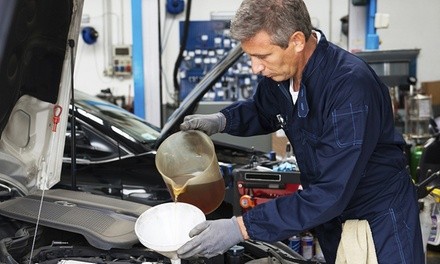 Conventional, Blend- or Full-Synthetic, or Diesel Oil Change at Howe Auto Care (Up to 46% Off). Eight Options.