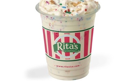 Italian Ice-Cream at Rita's Ice (Up to25% Off)