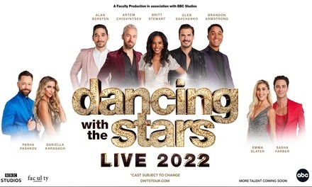 Dancing with the Stars: Live! - 2022 Tour on February 25 at 8 p.m.