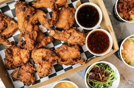 Food and Drink at Mukja Korean Fried Chicken (Up to 20% Off). Two Options Available.