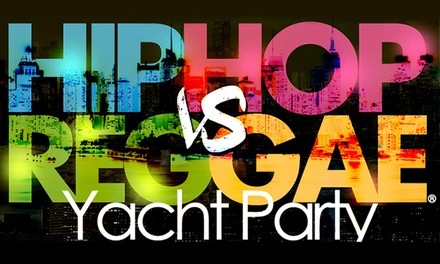 Admission for One to Hip Hop vs Reggae Yacht Party (Up to 37% Off). Three Options Available.
