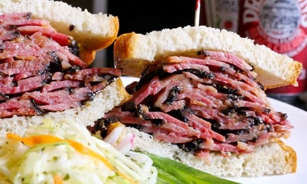 Jewish Deli Food at Pj Bernstein (Up to 33% Off). Two Options Available.