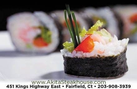 $15 For $30 Worth Of Japanese Hibachi & Sushi (Also Valid For Take-Out W/Min. Purchase of $45)