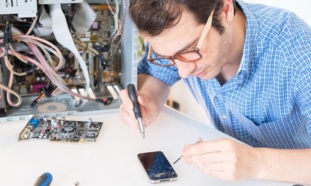 LCD Screen Repair for iPhones at Cell Solution (Up to 71% Off). Five Options Available.