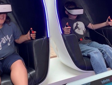 Virtual Reality Ride for One or Two at Infinite VR (Up to 52% Off)