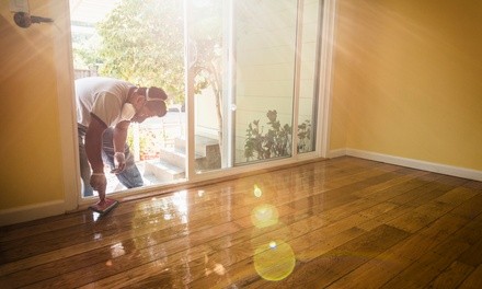 Hardwood Floor Cleaning for One or Two Rooms from Move in ready New England (Up to 34% Off)