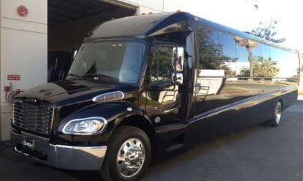 Six-Hour Limo, Mini Coach, or Party Bus Rental at Angel Worldwide Transportation (Up to 20% Off)