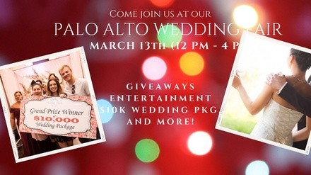 Palo Alto Wedding Fair - Sunday, Mar 13, 2022 / Noon-4:00pm