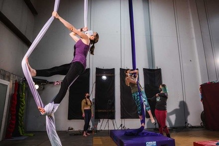 Up to 47% Off on Aerial Fitness at Bloom Movement Artistry