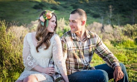 30- or 45-Minute On-Location Wedding Photography at AlohaBug Photography (Up to 91% Off)