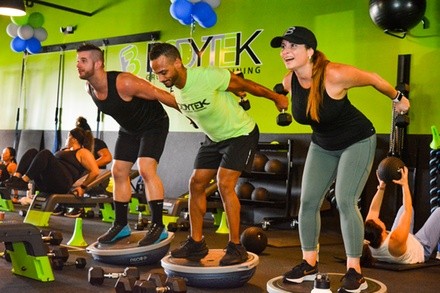 $59 for One Month of Unlimited High-Intensity Interval Training at Bodytek Fitness ($169 Value)