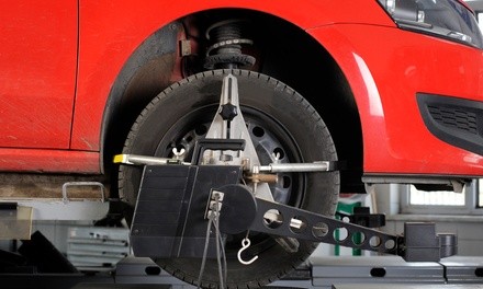 Up to 45% Off on Wheel Alignment at Meineke Car Care Center