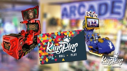 $37 for Two VR Experience and $50 Arcade Value Card at KingPins ($60 Value)