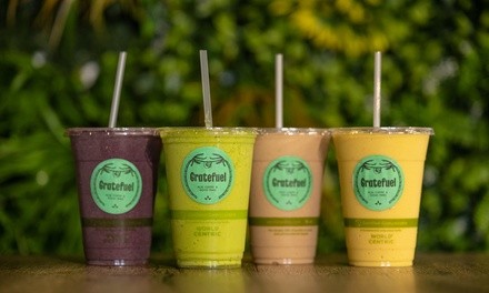 Smoothies, Bowls, and More at Grate Fuel Cafe (Up to 24% Off) Two Options Available.