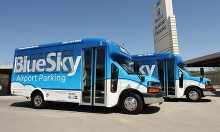 Three Days of Uncovered or Covered Airport Parking at Blue Sky Airport Parking (Up to 30% Off)