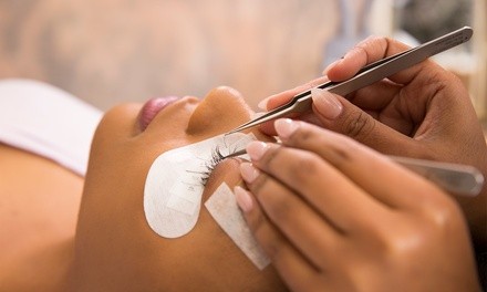 Full Set of Eyelash Extensions at B. E. Beauty (Up to 58% Off)