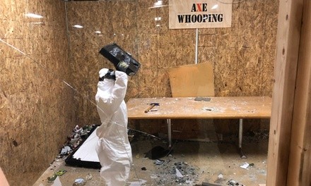 Book Now: $15 for 15-Min Rage Room Experience ($25 Value)