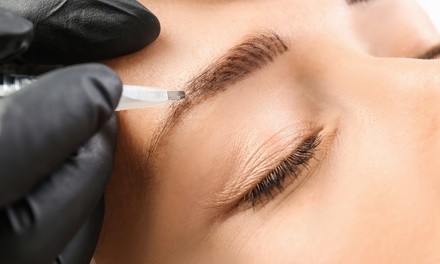 One Microshading or Microshading Session with 2-3-Week Touchup at Divine Lash & Beauty Bar (Up to 67% Off)