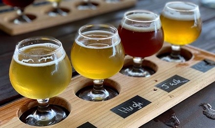 Brewery Package for One or Two at Outfit Brewing (Up to 20% Off)