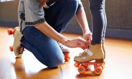 Four 30-Minute Beginner Roller Skating Lessons for One, Two, Three, or Four at AK Skate Club (Up to 22% Off)