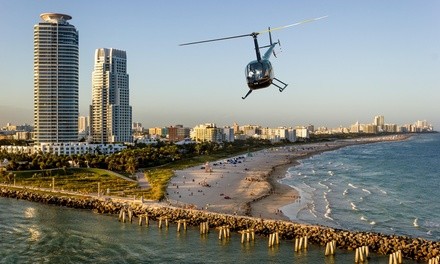 Miami Private Helicopter Tours from Magic Air Tours (Up to 20% Off). Four Options Available.