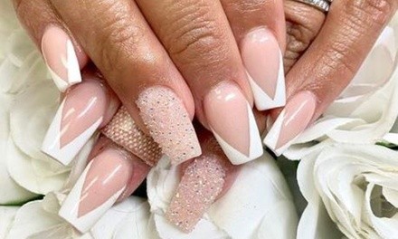 Mani, Pedi, Apres Gel-X, or Acrylic Nails at Texas Paintbox Nail Boutique (Up to 31% Off). 9 Options Available.