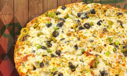 Food and Drink at Derby City Pizza (Up to 30% Off). Two Options Available.