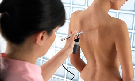 $35 for One Airbrush Spray-Tan Session at Elysian Bliss Day Spa ($50 Value)